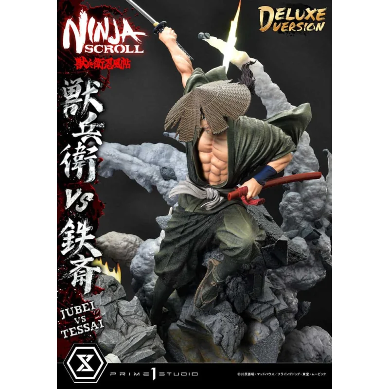 Ninja Scroll Statue Ultimate Premium Masterline Series 1/4 Jubei Versus Test Deluxe Version 101 cm