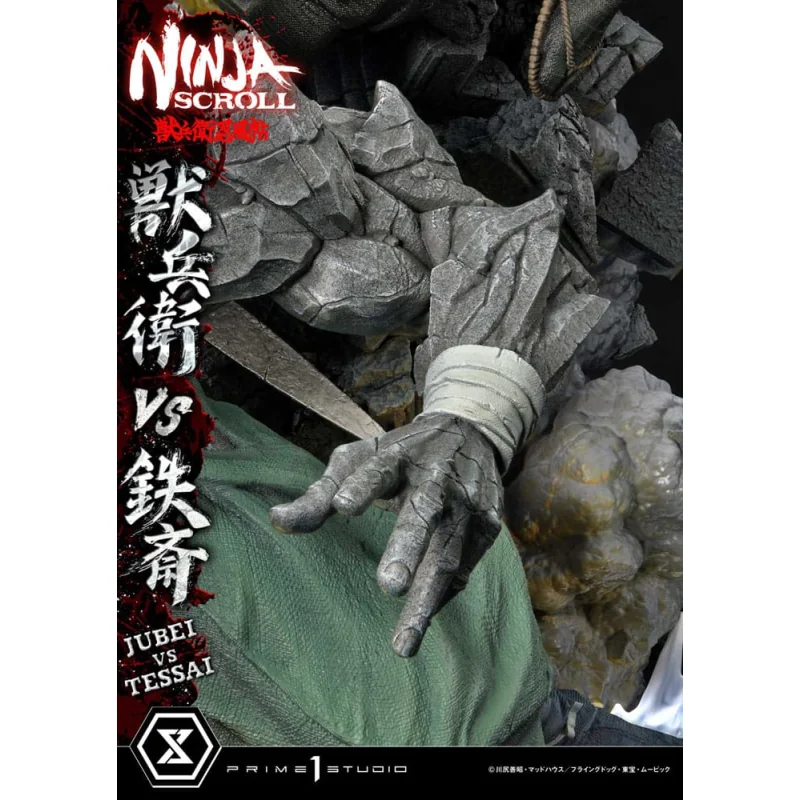 Ninja Scroll statuette Ultimate Premium Masterline Series 1/4 Jubei Versus Testa 101 cm