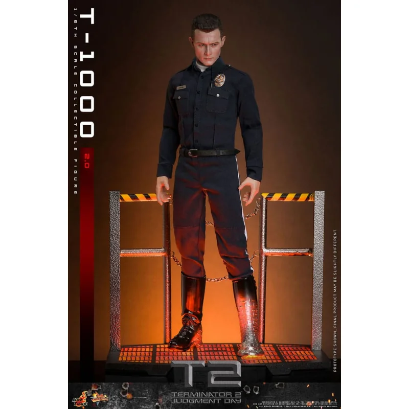 Terminator 2 action figure 1/6 Movie Masterpiece T-1000 (2.0) 31 cm