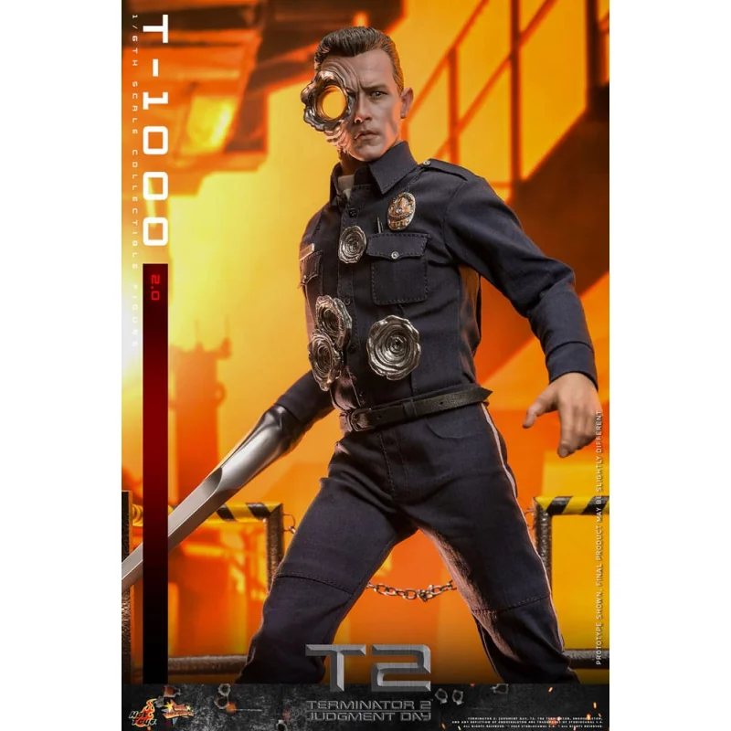 Terminator 2 action figure 1/6 Movie Masterpiece T-1000 (2.0) 31 cm