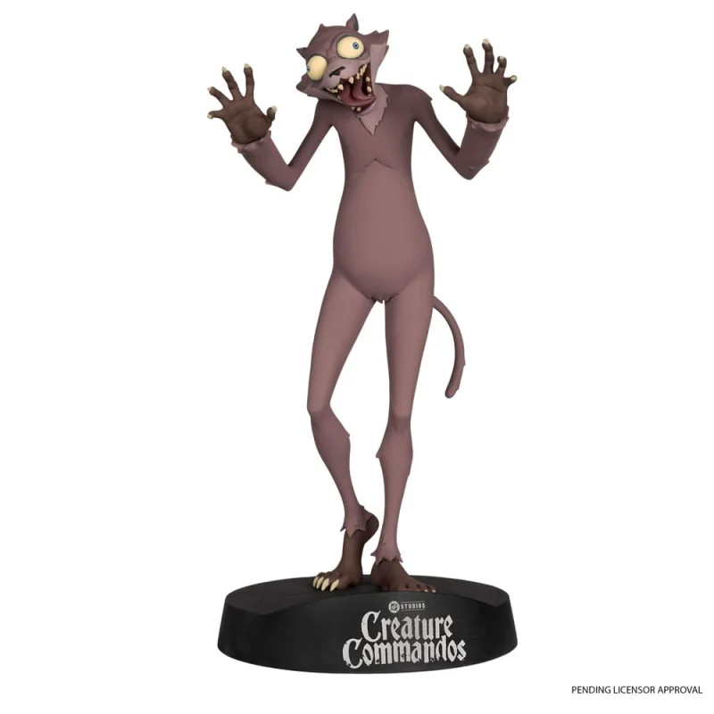 Creature Commandos statuette 1/8 Weasel 22 cm Figurine 