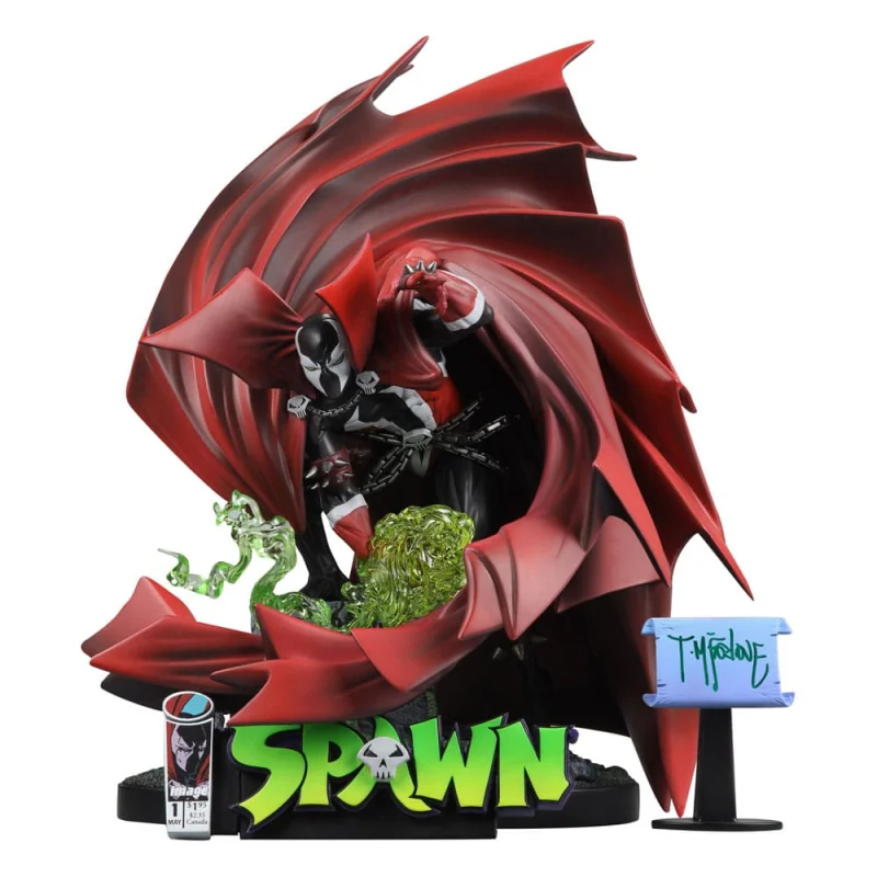 Spawn statuette 1/10 Spawn 1 (Black White & Red All Over) 24 cm Figurine 