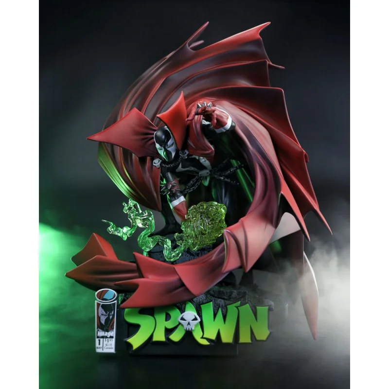 Spawn statuette 1/10 Spawn 1 (Black White & Red All Over) 24 cm