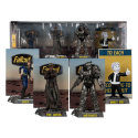 Fallout pack 4 Movie Maniacs statuettes Lucy, Maximus, The Ghoul & Vault Boy 15 cm Figurines