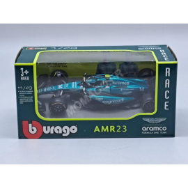 ASTON MARTIN F1 AMR23 TEAM ARAMCO COGNIZANT 14 FERNANDO ALONSO 2023 (SOFT CASE) Die cast 