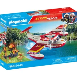 Playmobil 71463 - Firefighting Aircraft With Extinguishing Function 