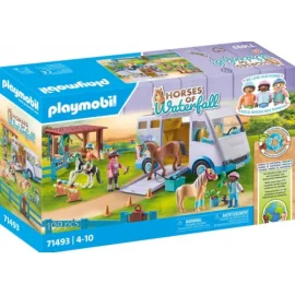 Playmobil 71493 - Horses of Waterfall Mobile Riding School 