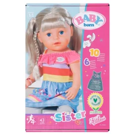 Zapf Creation - Baby Born Soft Touch Sister Blond 