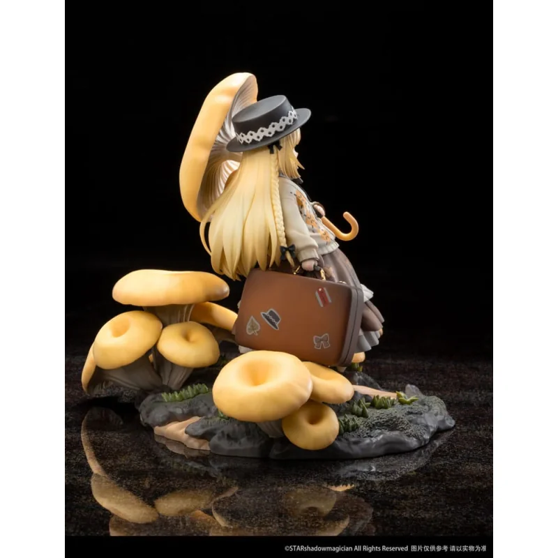 The Mushroom Girls 1/1 Series No.3 Pleurotus Citrinopileatus 24 cm