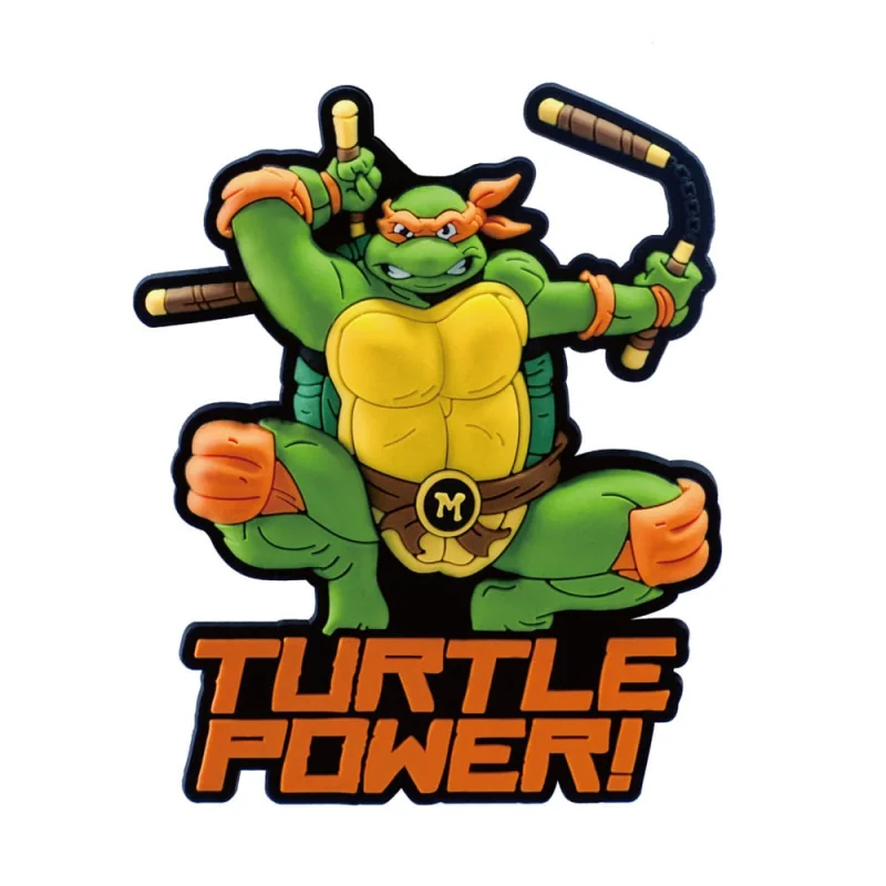 Ninja Turtles Soft Touch Magnet Micheangelo 