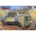 Mk.IV ′Male′ WWI heavy tank Military model kit
