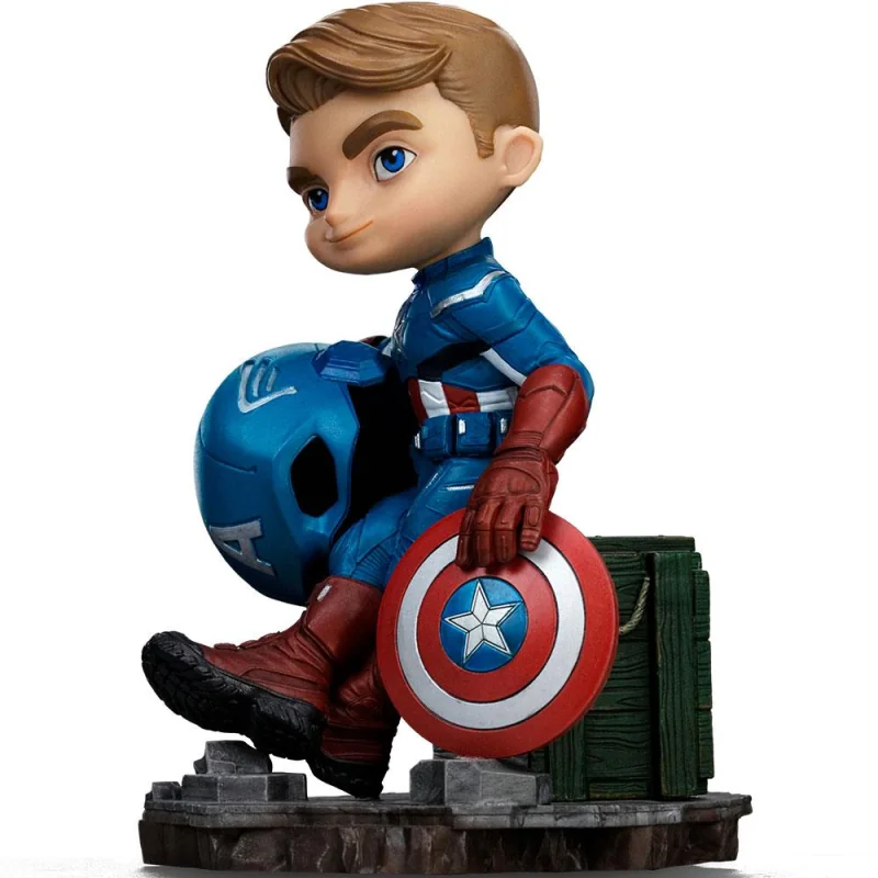 Iron Studios Infinity Saga - Captain America Minico Figure Figurines