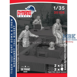 WSS - Tiger 222 Crew Normandy 1944 Big Set Figures 