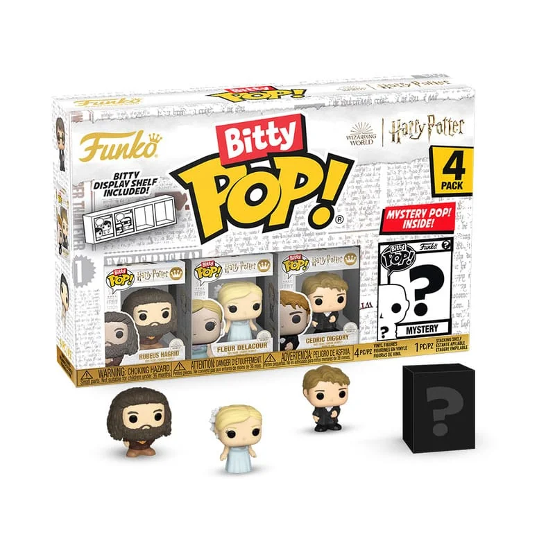 Harry Potter and the Goblet of Fire 4-Pack Bitty POP! Vinyl Hagrid 2.5 cm Figures Pop figures 