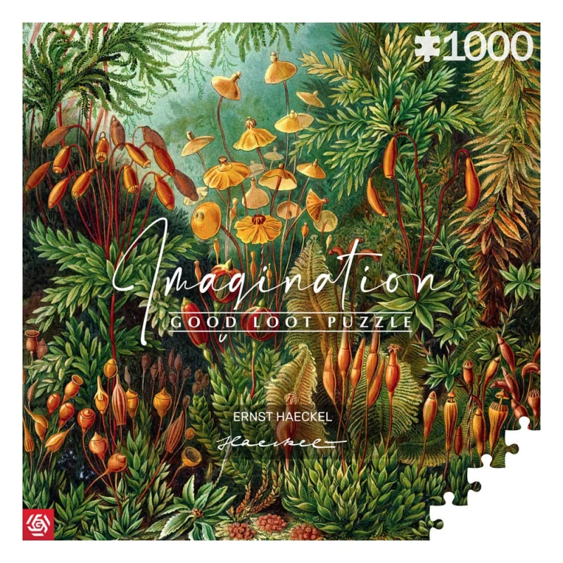 Ernst Haeckel puzzle Imagination Muscinae (1000 pieces) 