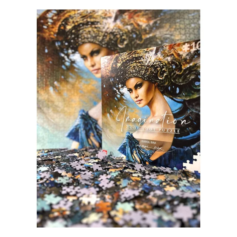 Karol Bak puzzle Imagination Deceptive Wind / Zwodniczy Wiatr (1000 pieces) Jigsaw puzzle