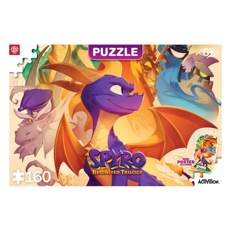 Spyro Reignited Trilogy puzzle Kids Heroes (160 pieces) 