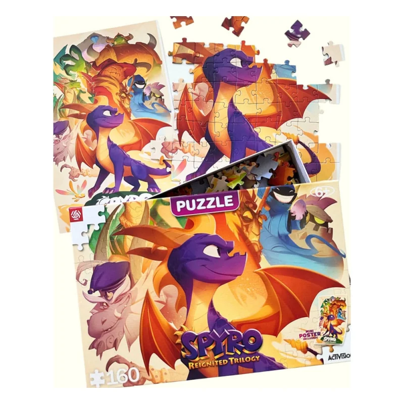 Spyro Reignited Trilogy puzzle Kids Heroes (160 pieces) Jigsaw puzzle