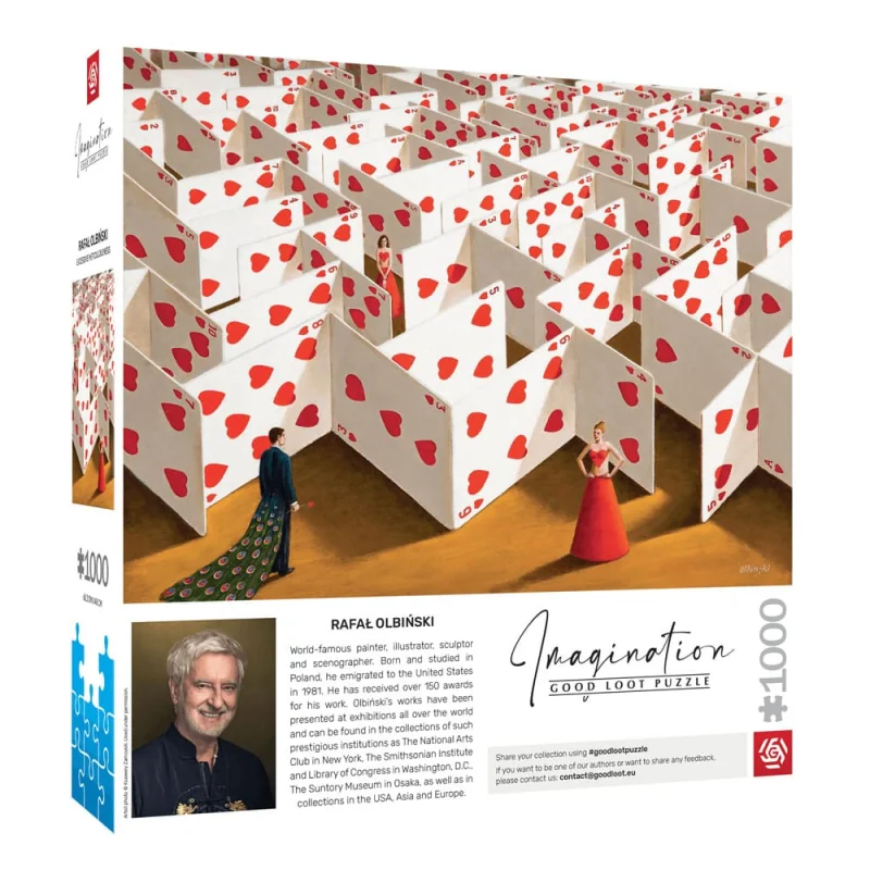 Rafal Olbinski puzzle Excessive Imagination Meticulousness (1000 pieces) Jigsaw puzzle