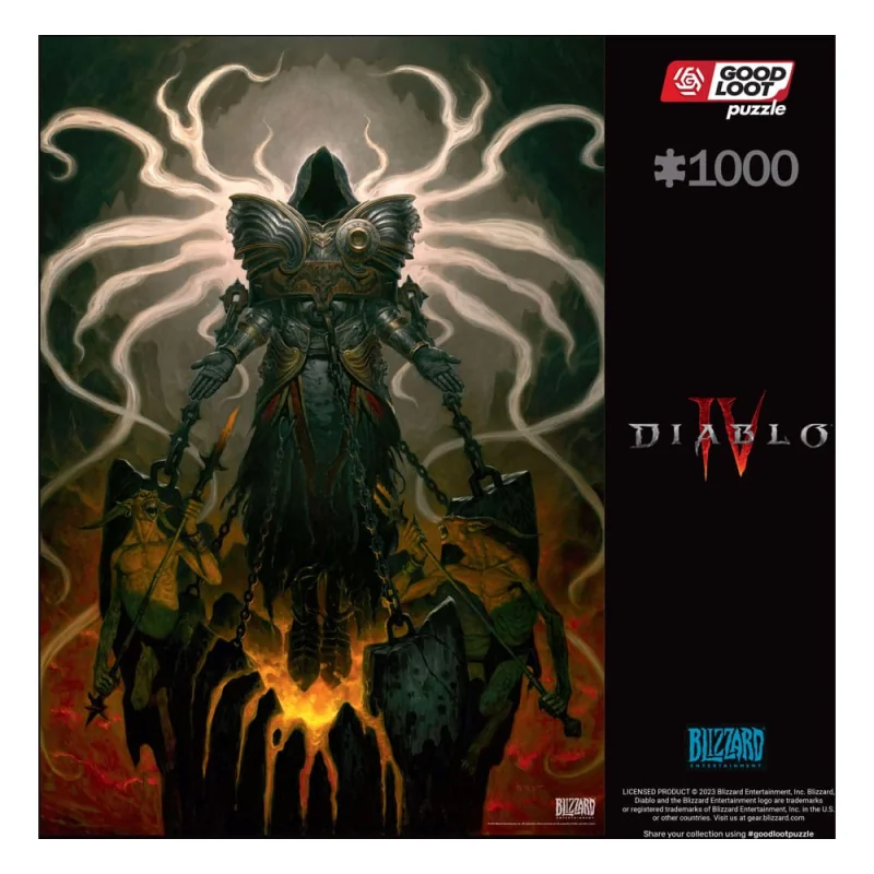 Diablo IV puzzle Gaming Inarius (1000 pieces) Jigsaw puzzle