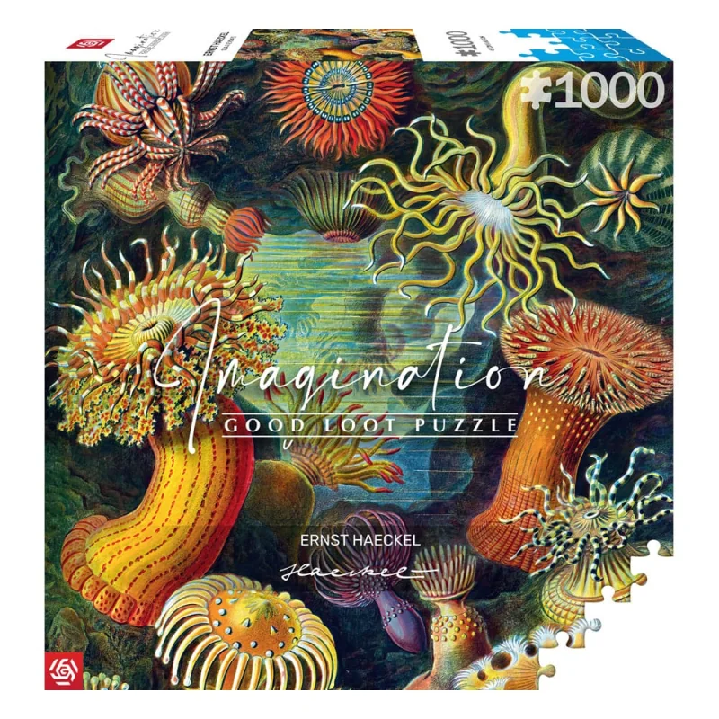 Ernst Haeckel puzzle Imagination Sea Anemones/Stworzenia morskie (1000 pieces)