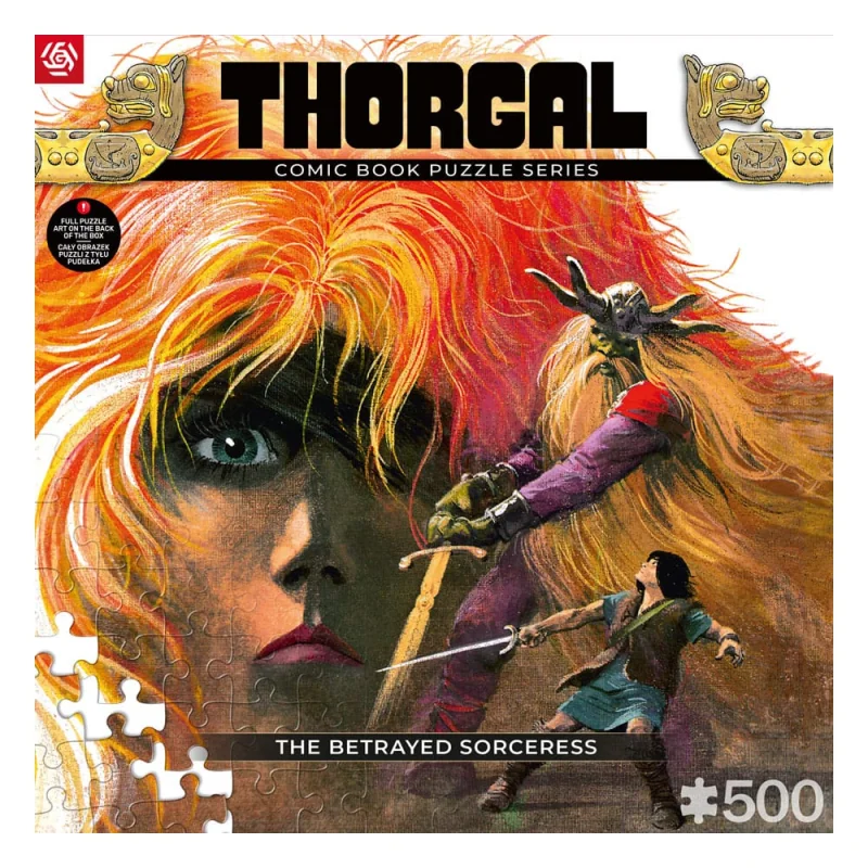 Thorgal puzzle Comic The Betrayed Sorceress / Zdradzona Czarodziejka (1000 pieces) 