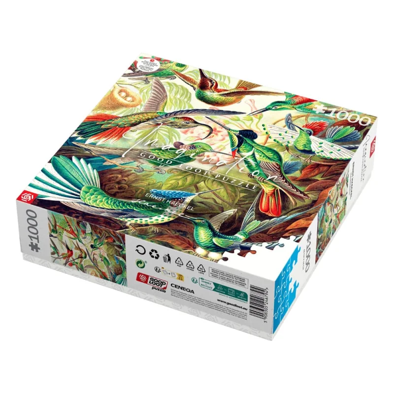 Ernst Haeckel puzzle Imagination Hummingbirds/Kolibry (1000 pieces)