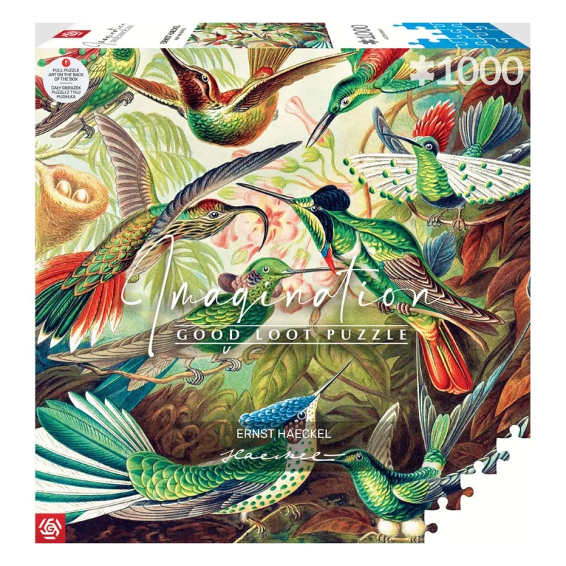 Ernst Haeckel puzzle Imagination Hummingbirds/Kolibry (1000 pieces)