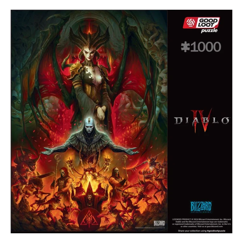 Diablo IV puzzle Gaming Lilith Composition (1000 pieces) Jigsaw puzzle