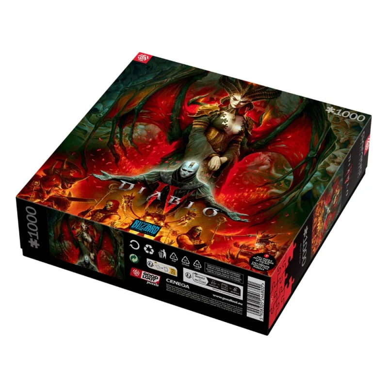 Diablo IV puzzle Gaming Lilith Composition (1000 pieces)