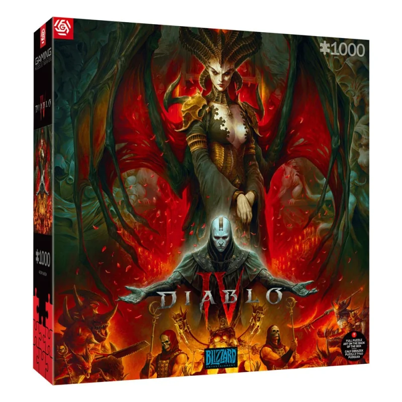 Diablo IV puzzle Gaming Lilith Composition (1000 pieces)