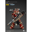 Warhammer 40k Figure 1/18 World Eaters Khorne Berzerker with Eviscerator Chainaxe 13 cm