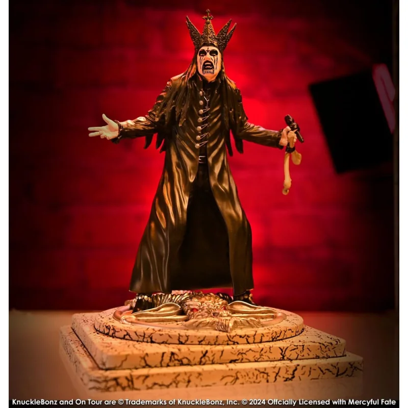 Mercyful Fate statuette Rock Iconz King Diamond III (Black Version) 22 cm