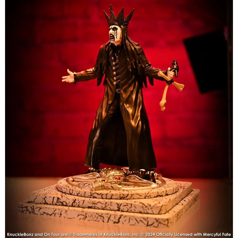 Mercyful Fate statuette Rock Iconz King Diamond III (Black Version) 22 cm