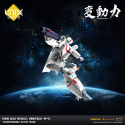 Hen Dou Ryoku Diecast Veritech VF-1J figure 21 cm Figurines