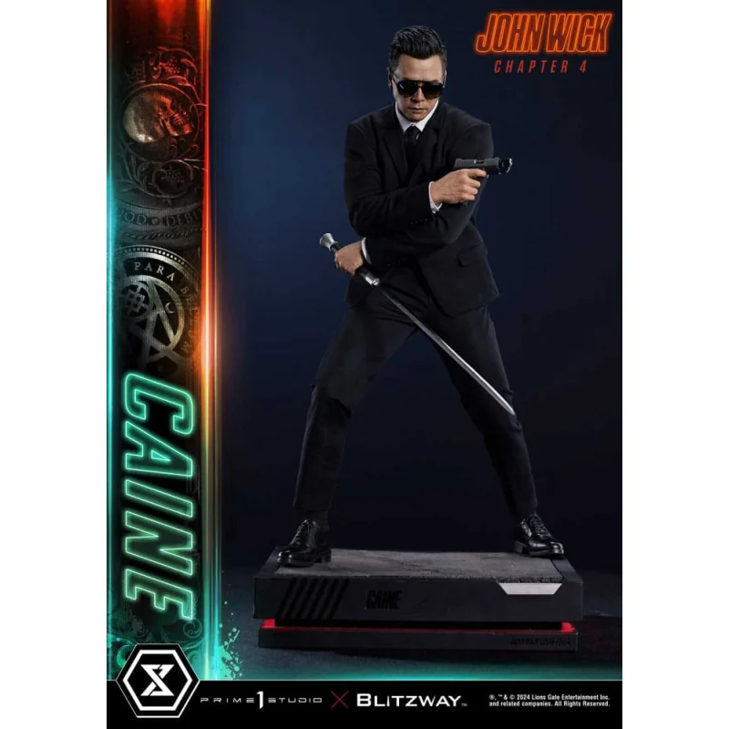 John Wick Chapter 4 statuette Ultimate Premium Masterline Series 1/4 John Wick: Chapter 4 Caine 48 cm