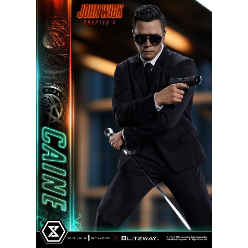 John Wick Chapter 4 statuette Ultimate Premium Masterline Series 1/4 John Wick: Chapter 4 Caine 48 cm