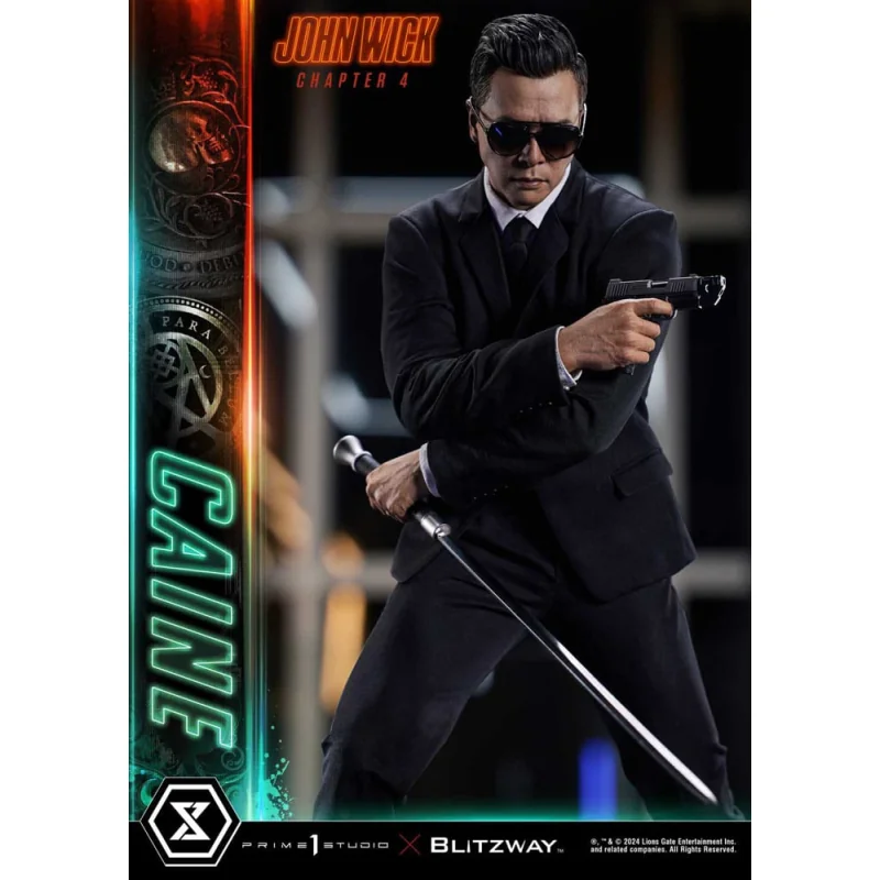 John Wick Chapter 4 statuette Ultimate Premium Masterline Series 1/4 John Wick: Chapter 4 Caine 48 cm