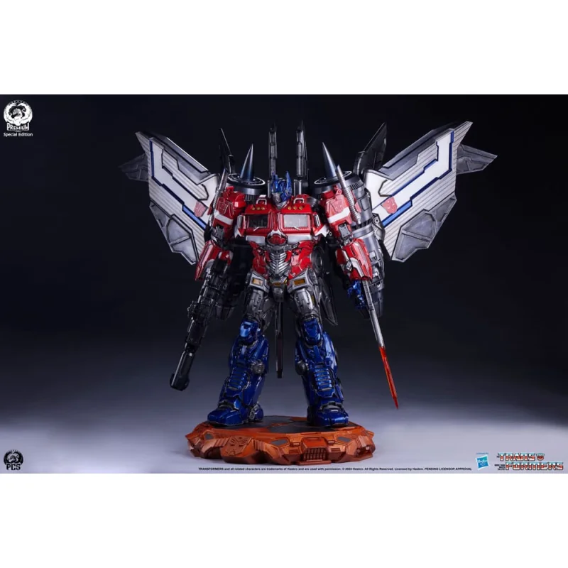 Transformers statuette Museum Scale Optimus Prime Jet Convoy Edition 87 cm 