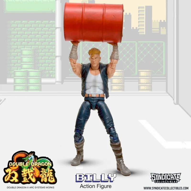 Double Dragon Deluxe Figure 1/12 Billy 18 cm