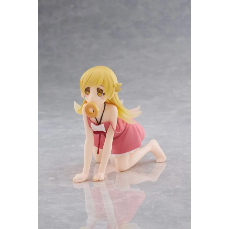 Monogatari Series: Off & Monster Desktop Cute Figure Shinobu Oshino 13 cm Taito Prize