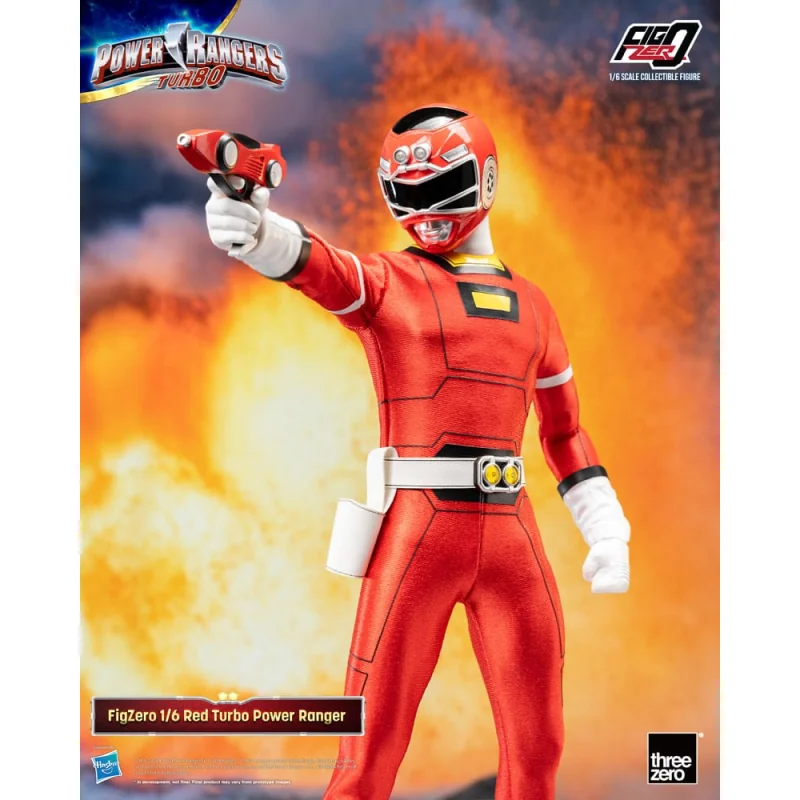 Power Rangers Turbo Figure FigZero 1/6 Red Turbo Power Ranger 30 cm