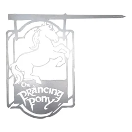 Weta Workshop The Lord Of The Rings - The Prancing Pony Metalbird Silhouette 