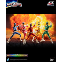 Power Rangers Turbo pack 5 FigZero figures 1/6 Turbo Power Rangers 30 cm Statue 