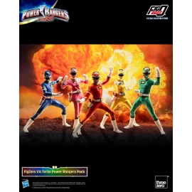 Power Rangers Turbo pack 5 FigZero figures 1/6 Turbo Power Rangers 30 cm Statue 