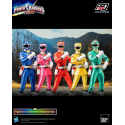 Power Rangers Turbo pack 5 FigZero figures 1/6 Turbo Power Rangers 30 cm Statue