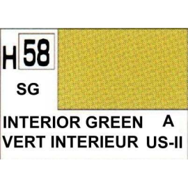 H058 Interior Green matt