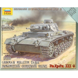 Panzer III Military model kit