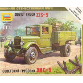 Soviet Truck ZIS-5 Military model kit