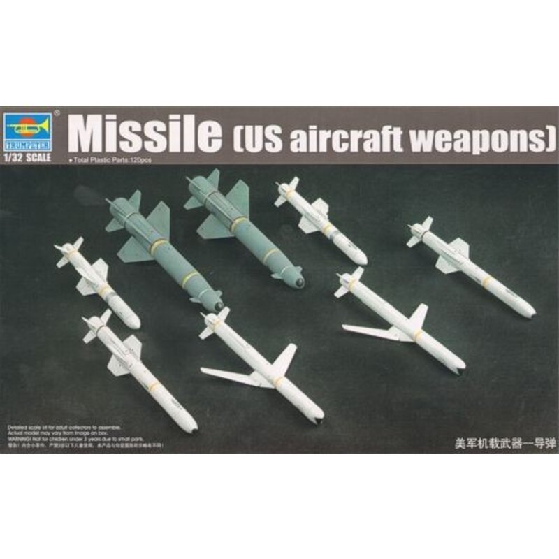 1/32 US Aircraft Weapons Set: Missiles